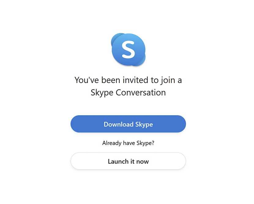 skype web app camera not working