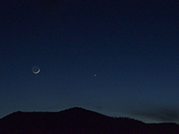 The Moon, Venus, and Mercury