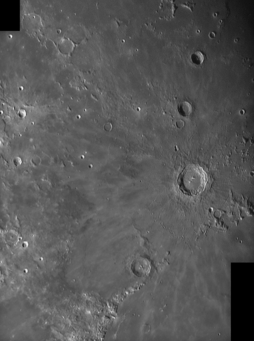 Copernicus Region of the Moon