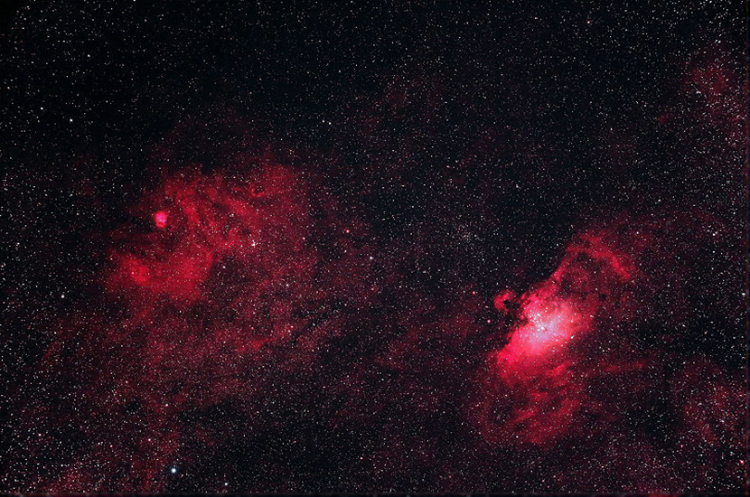 Eagle Nebula, NGC6604 and Messier 16